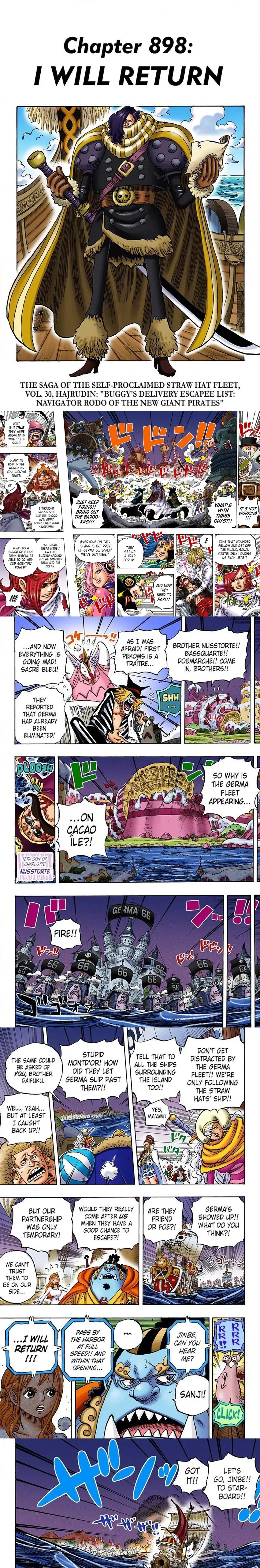 One Piece Digital Colored Chapter 898 image 1